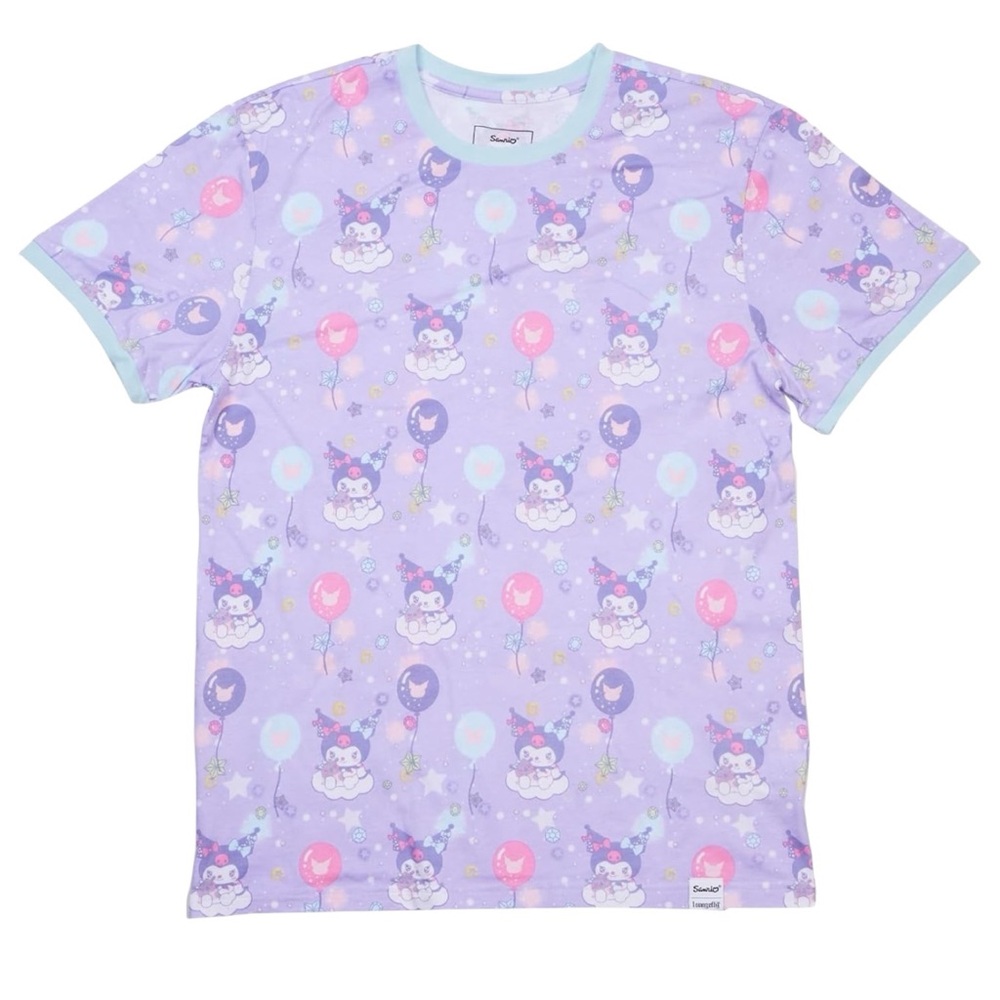NEW Loungefly Sanrio Hello Kitty Kuromi Adult Unisex Small Shirt Size XL